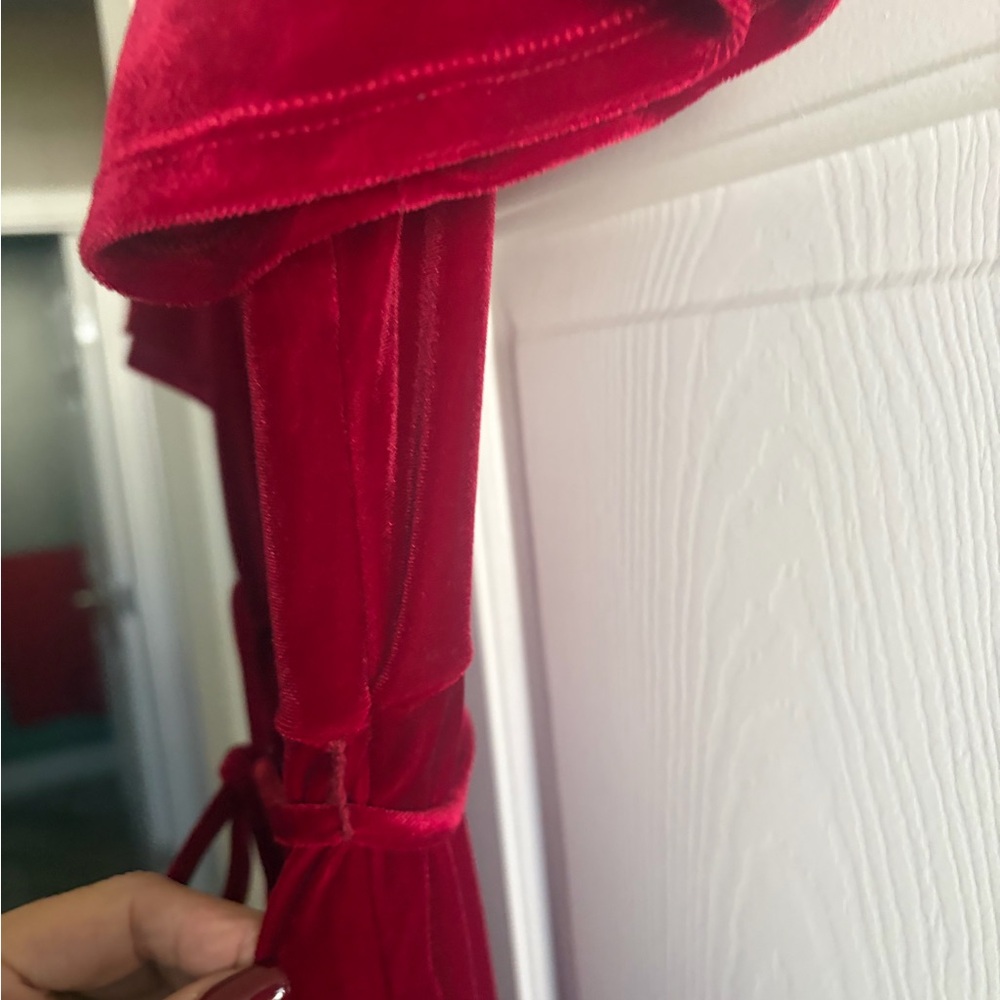 Chelsea28 Vibrant Red Midi Dress - Picture 3 of 5
